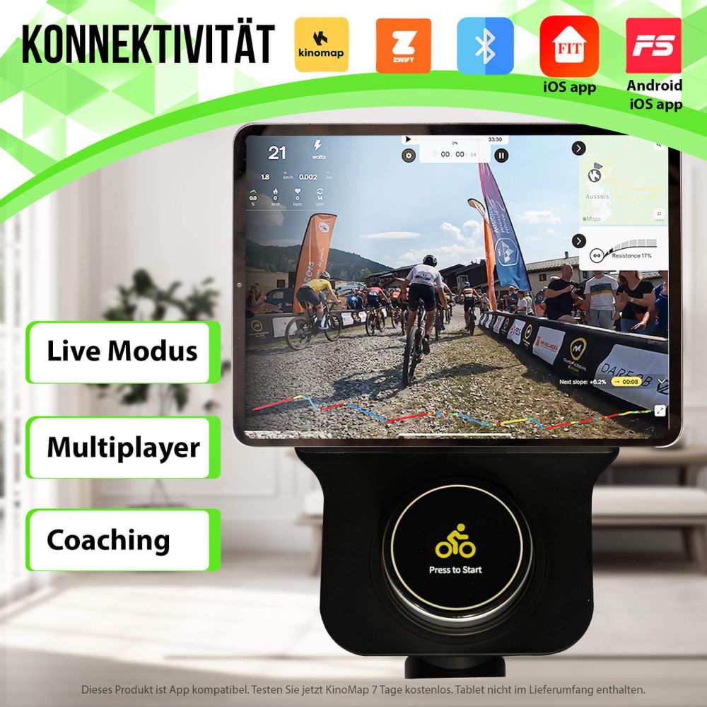 Velotrenažöör CHRISTOPEIT ET 3.2, puit - Image 3