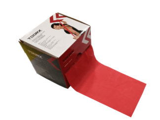 Võimlemiskumm TOORX Elastic Band, medium, 25 m, punane