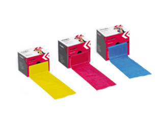 Võimlemiskumm TOORX Elastic Band in Roll, Light, kollane, 25m