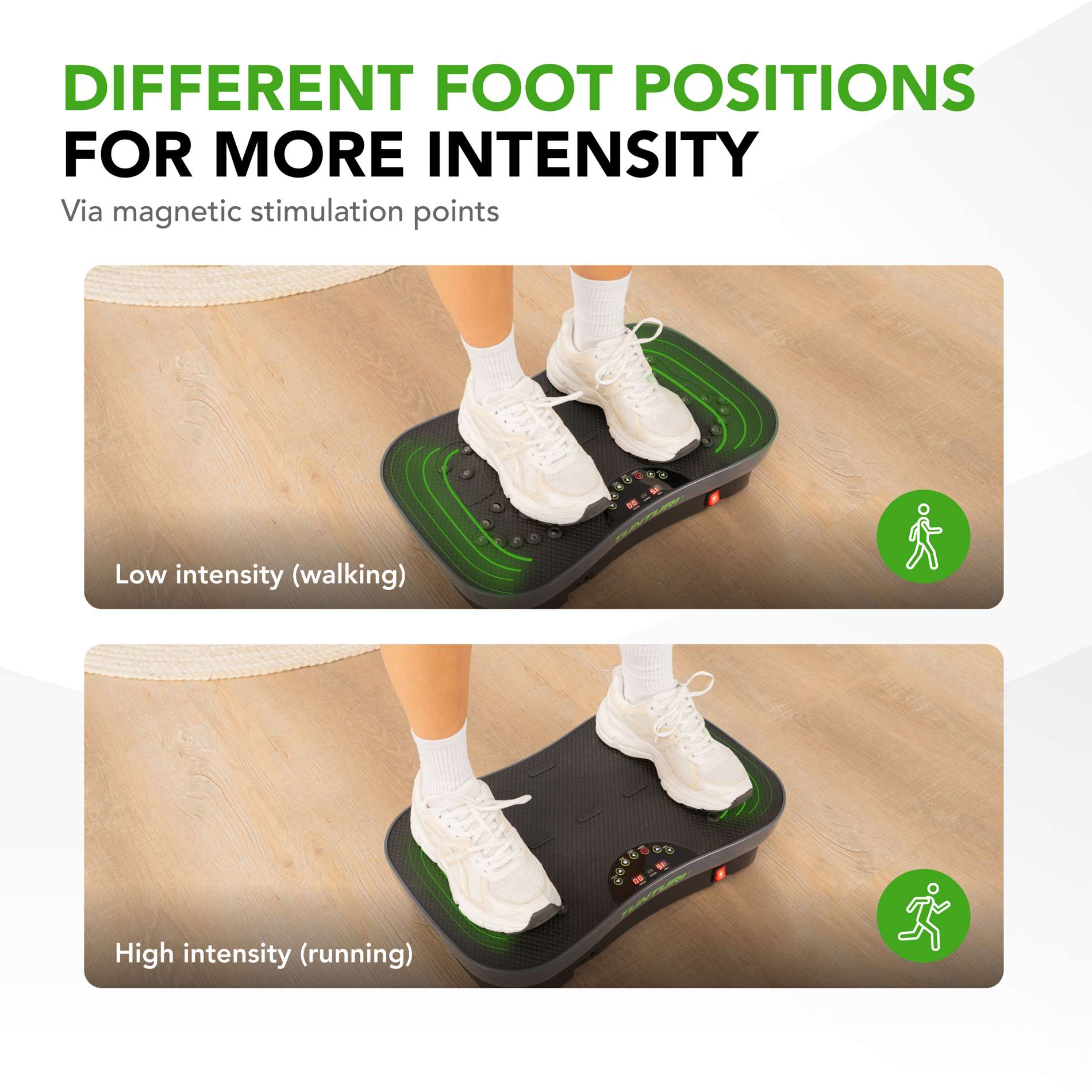 Vibratsiooniplaat TUNTURI Cardio Fit V30 - Image 7