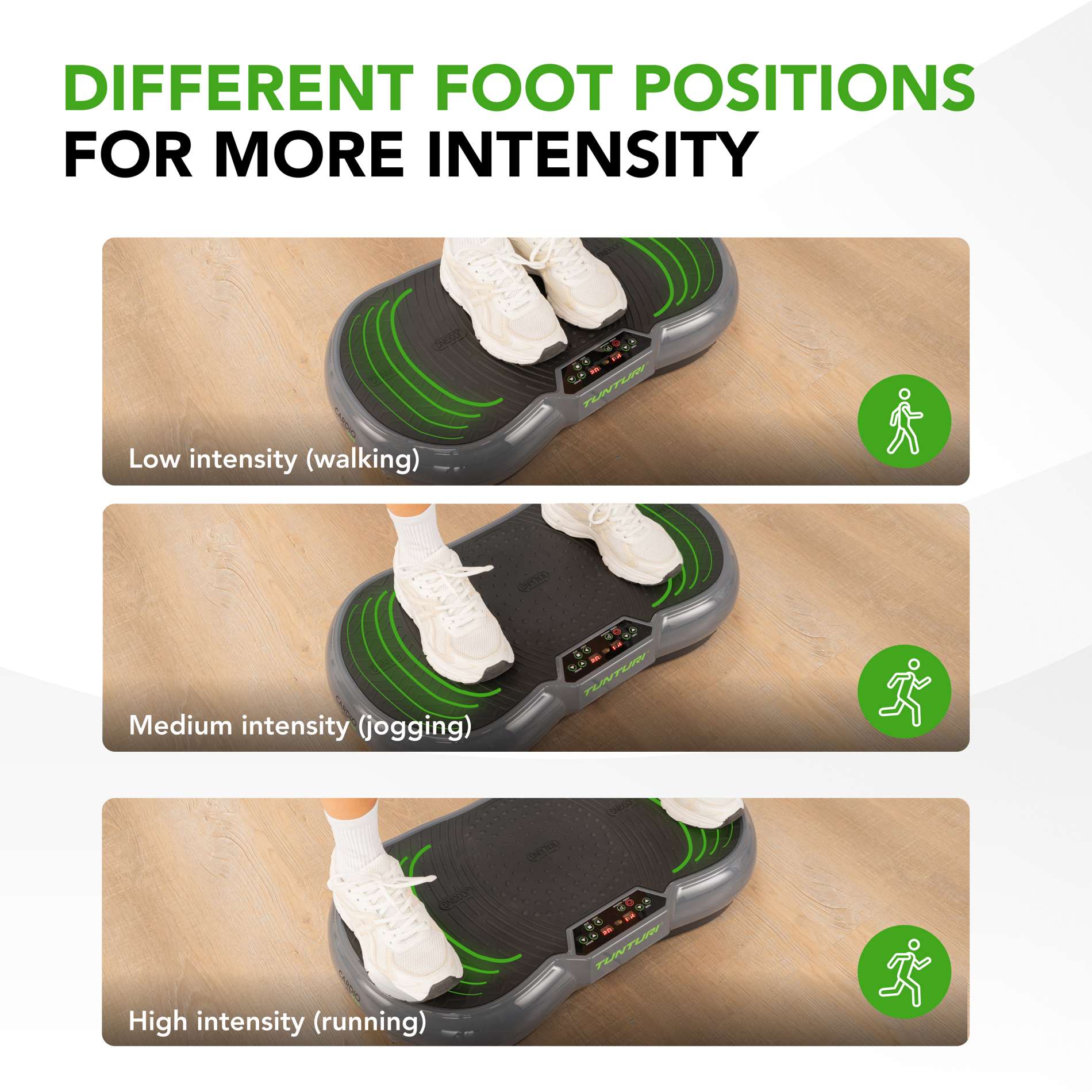 Vibratsiooniplaat TUNTURI Cardio Fit V40 - Image 10