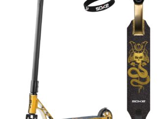 Trikitõukeratas SOKE XTR, must-kuldne