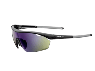 Päikeseprillid GIANT STRATOS LITE BLACK/GRAY KOLOR UP ROAD CAT.3 + CLEAR