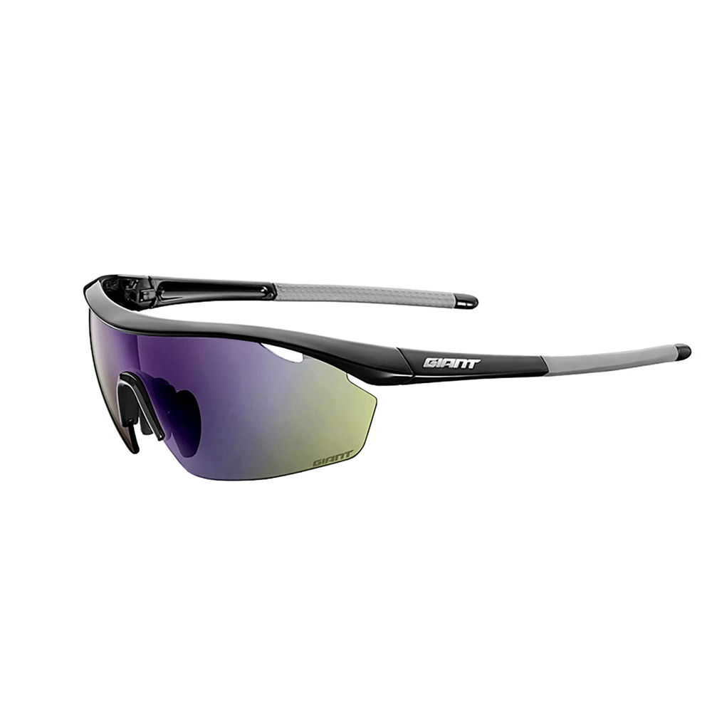 Päikeseprillid GIANT STRATOS LITE BLACK/GRAY KOLOR UP ROAD CAT.3 + CLEAR