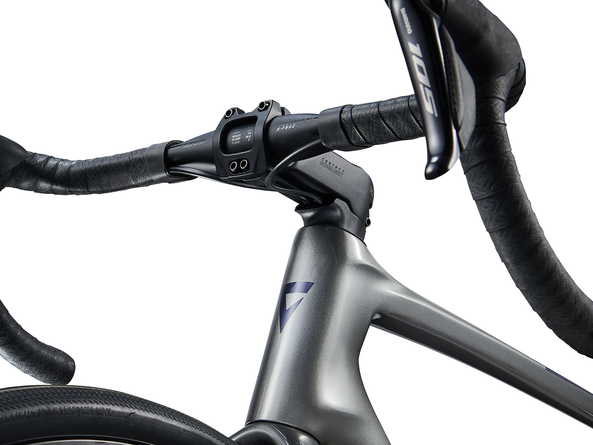 Maanteeratas GIANT Defy Advanced 1, Charcoal/Milky Way (M/L) - Image 4