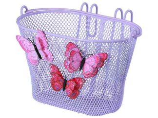 Esikorv lasteratastele BASIL Butterfly, lilla