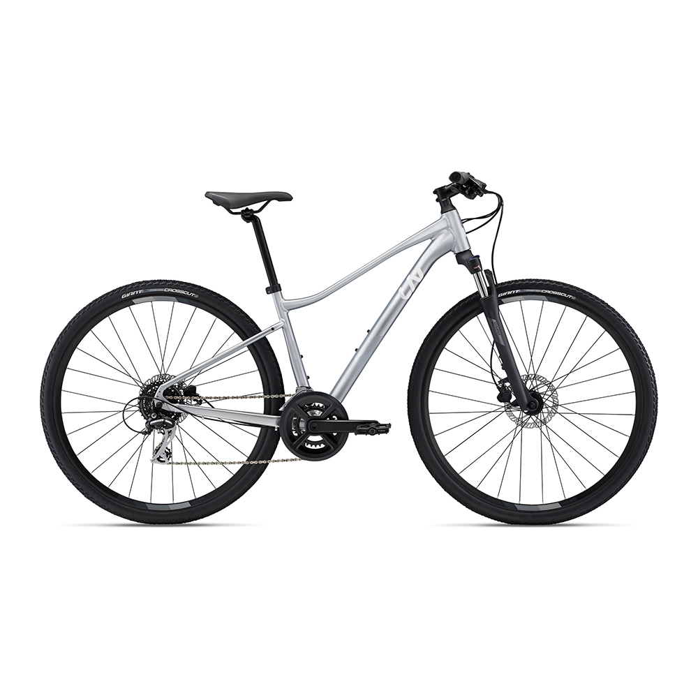 Jalgratas naistele LIV Rove 3 DD 28" Silver (S)