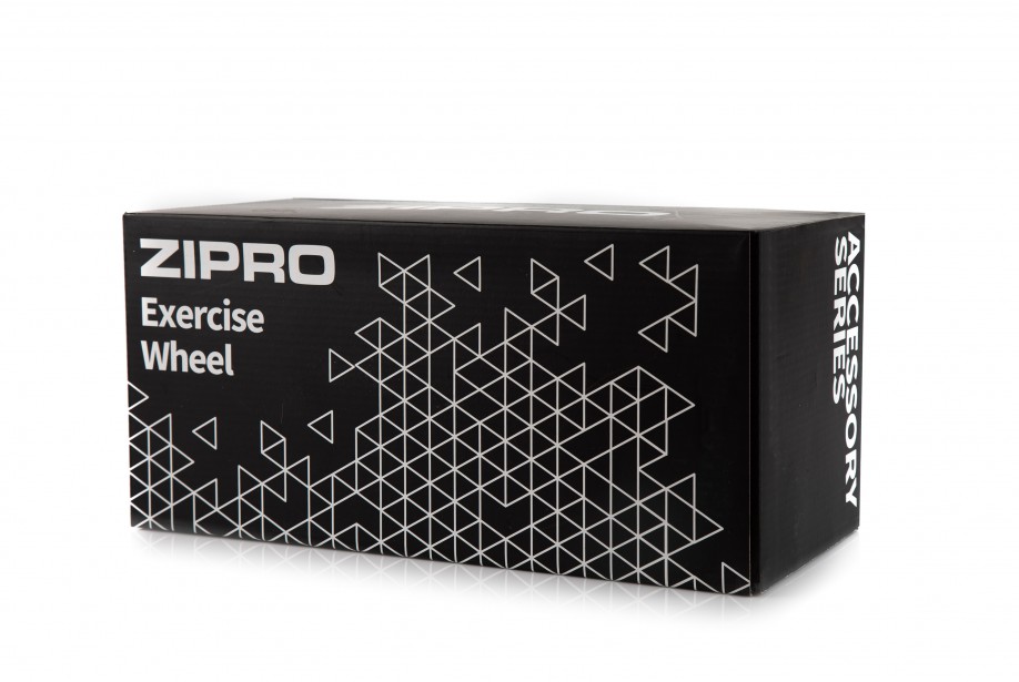 Võimlemisrull ZIPRO Exercise Wheel, must-roheline - Image 3